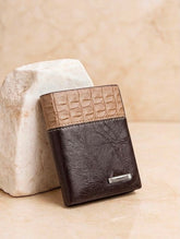 Luxury Crocodile Pattern Bifold Wallet