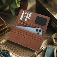 UrbanMax Long Wallet for Men – Phone, Cash & Cards