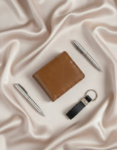 Premium Genuine Leather Bifold Wallet – Slim & Durable