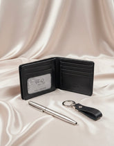 EliteCraft Genuine Leather Bifold Wallet for Men