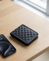 Elite Leather Wallet | Luxury Monogram Bifold for Men | Slim Designer Card Holder