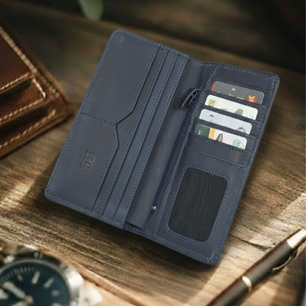 UrbanMax Long Wallet for Men – Phone, Cash & Cards