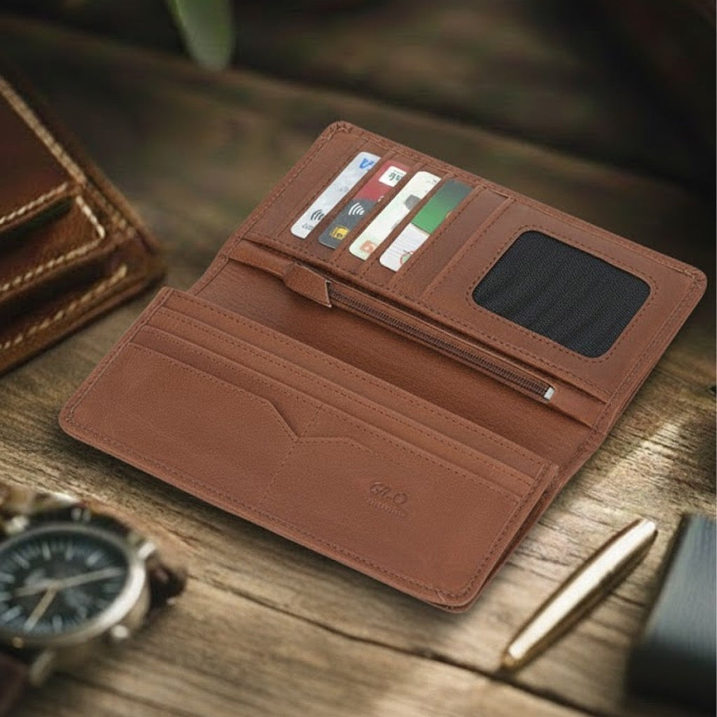UrbanMax Long Wallet for Men – Phone, Cash & Cards