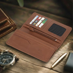 UrbanMax Long Wallet for Men – Phone, Cash & Cards
