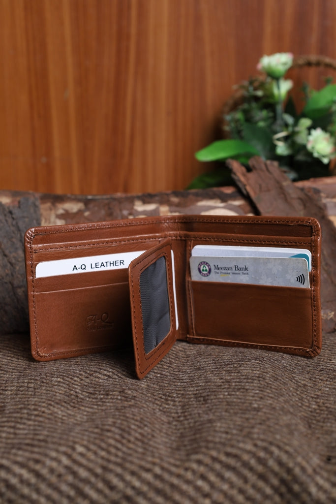 Slim Bifold Leather wallet