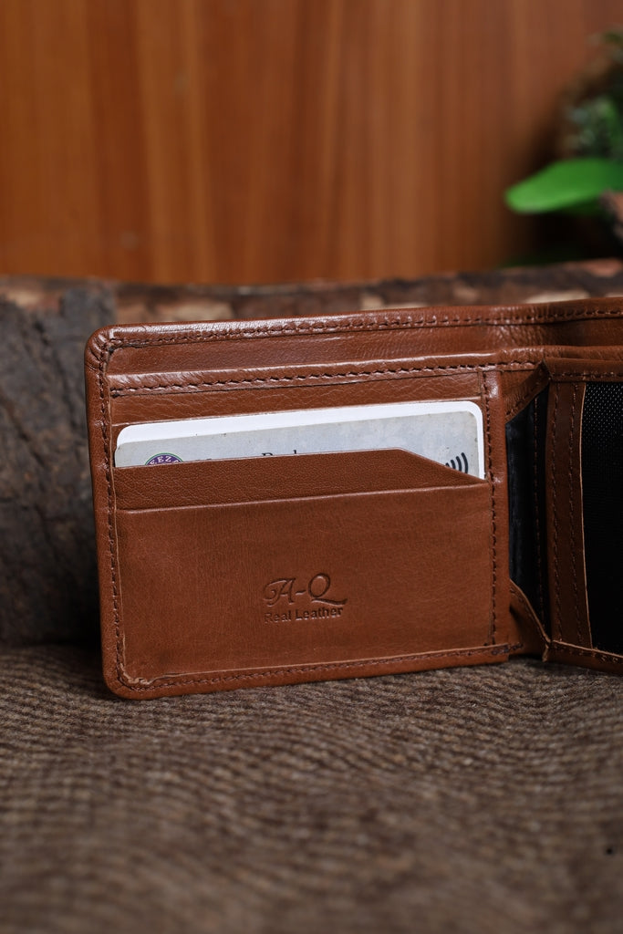 Slim Bifold Leather wallet