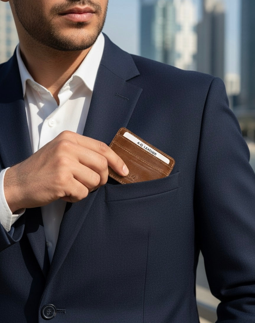 Premium Leather Card Holder