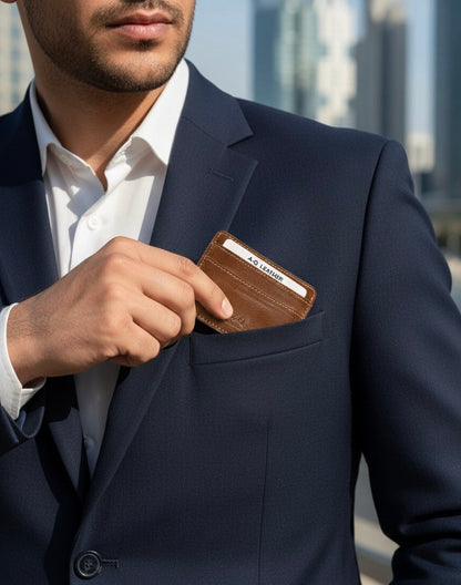 Premium Leather Card Holder