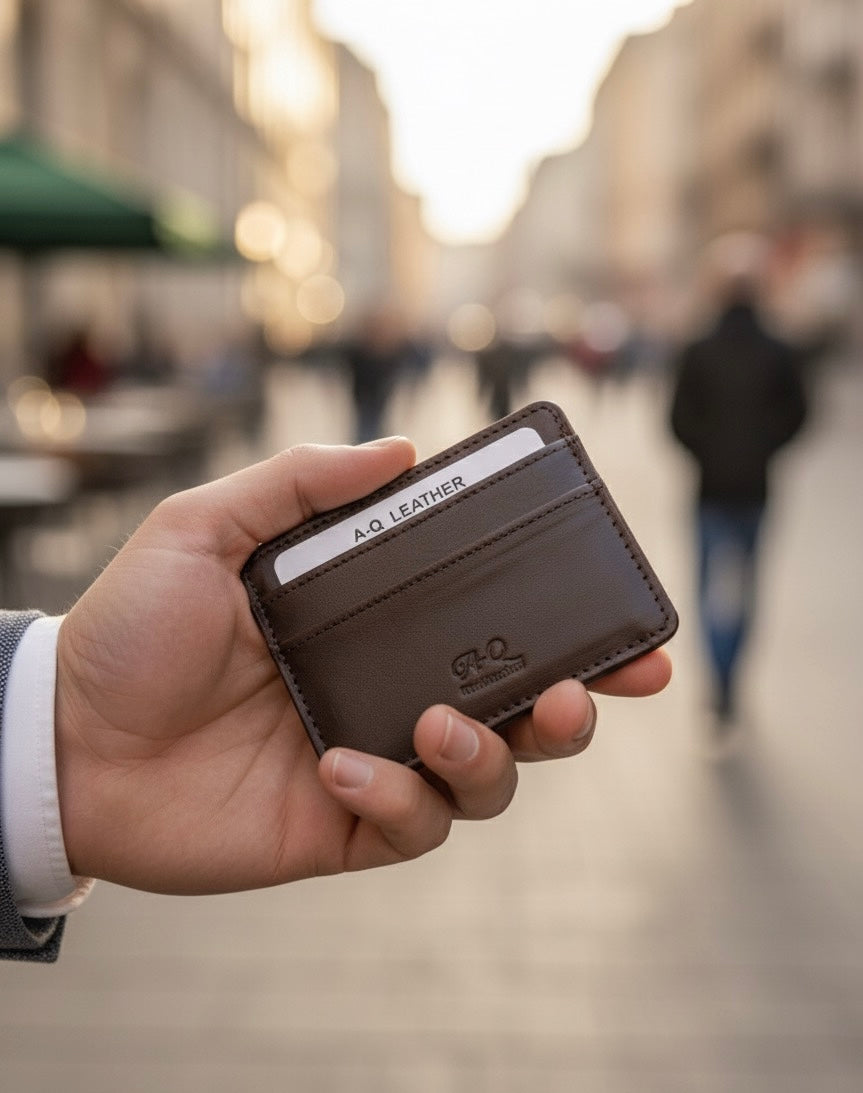 Premium Leather Card Holder