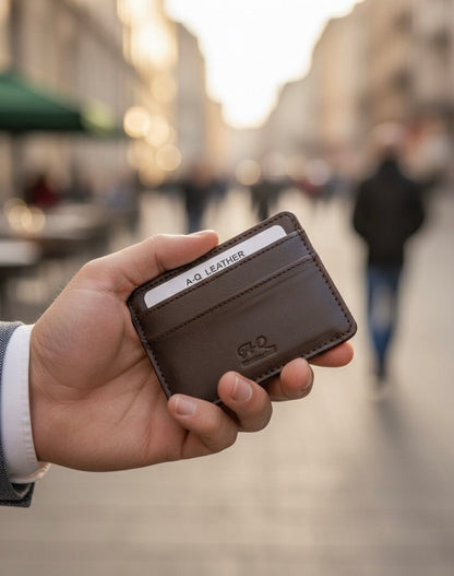 Premium Leather Card Holder